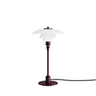 Louis Poulsen PH 2/1 Glass Table Lamp – Modern Table Lamp in Glossy Burgundy