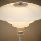 Louis Poulsen PH 2/1 Glass Table Lamp – Minimalist Table Lamp in Glossy Beige
