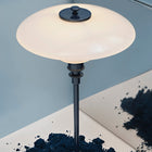 Louis Poulsen PH 2/1 Glass Table Lamp – Contemporary Table Lamp in Glossy Blue