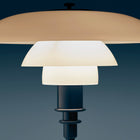 Louis Poulsen PH 2/1 Glass Table Lamp – 1920s Table Lamp in Glossy Blue