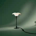Louis Poulsen PH 2/1 Glass Table Lamp – Elegant Table Lamp in Glossy Green