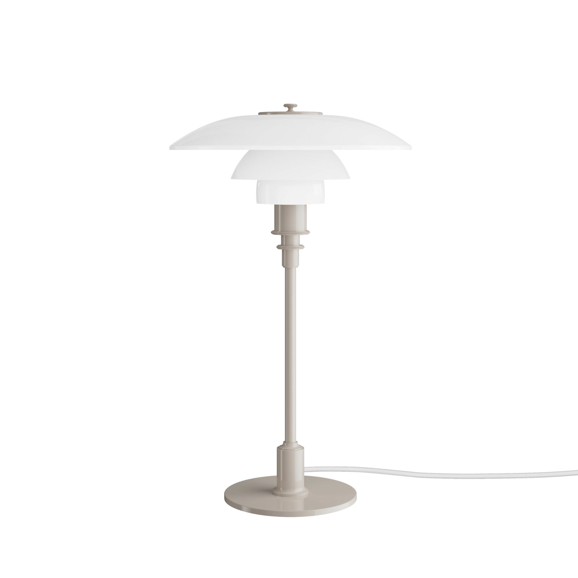 Louis Poulsen PH 3/2 Glass Table Lamp – Modern Table Lamp in Beige
