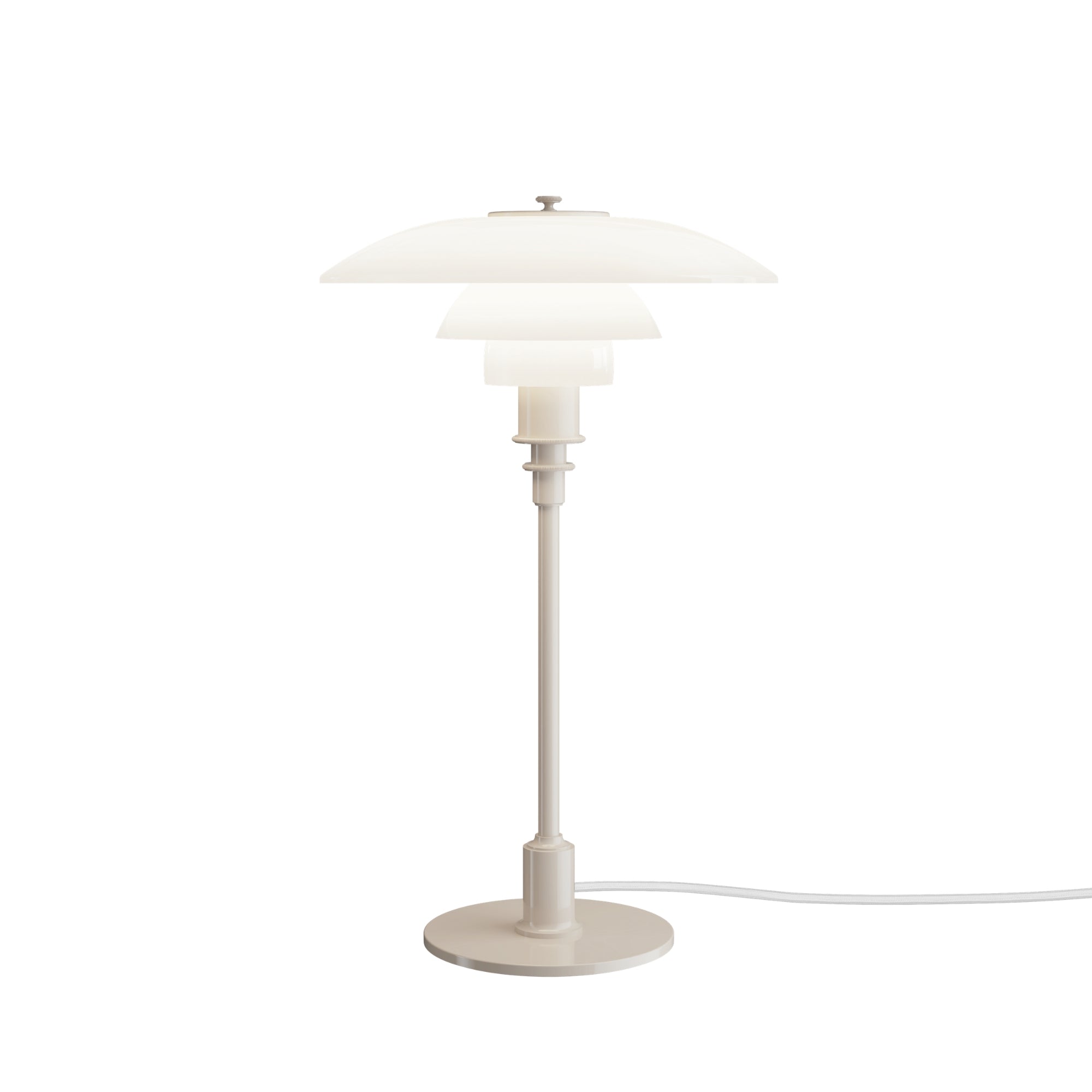 Louis Poulsen PH 3/2 Glass Table Lamp – Luxury Table Lamp in Beige