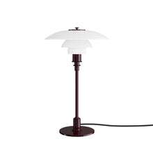 Louis Poulsen PH 3/2 Glass Table Lamp – Modern Table Lamp in Burgundy
