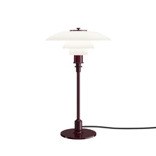 Louis Poulsen PH 3/2 Glass Table Lamp – Luxury Table Lamp in Burgundy