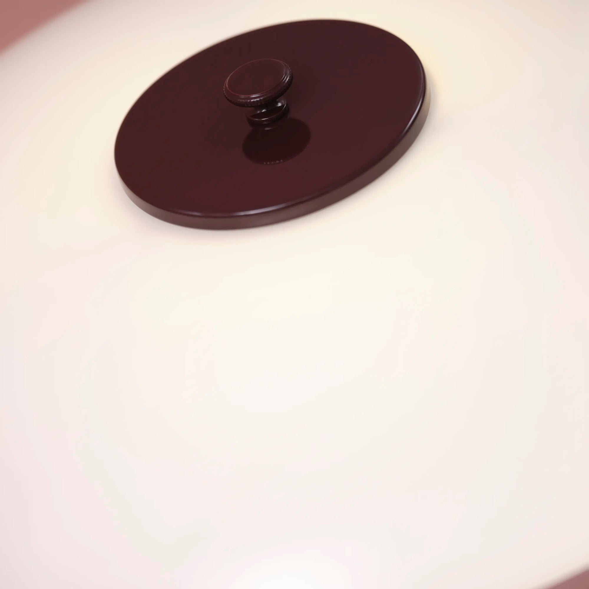 Louis Poulsen PH 3/2 Glass Table Lamp – Opal Glass Table Lamp in Burgundy
