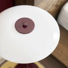 Louis Poulsen PH 3/2 Glass Table Lamp – LED Table Lamp in Burgundy