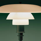 Louis Poulsen PH 3/2 Glass Table Lamp – 1920s Table Lamp in Green
