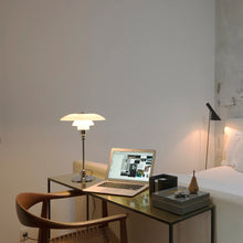 Louis Poulsen PH 3/2 Glass Table Lamp – Danish Table Lamp in Chrome