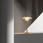 Louis Poulsen PH 3/2 Glass Table Lamp – Contemporary Table Lamp in Brass