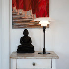 Louis Poulsen PH 3/2 Glass Table Lamp – Danish Table Lamp in Black