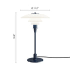 Louis Poulsen PH 3/2 Glass Table Lamp Measurements | DSHOP