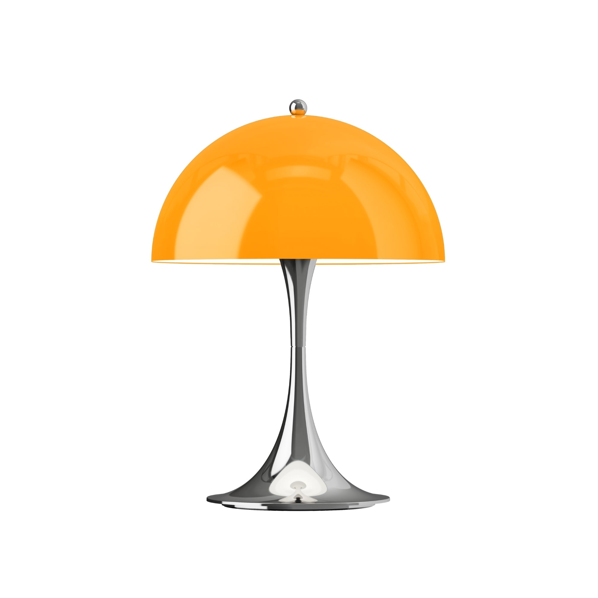 Louis Poulsen Panthella 250 Portable Table Lamp Chrome Opal Blue Grey