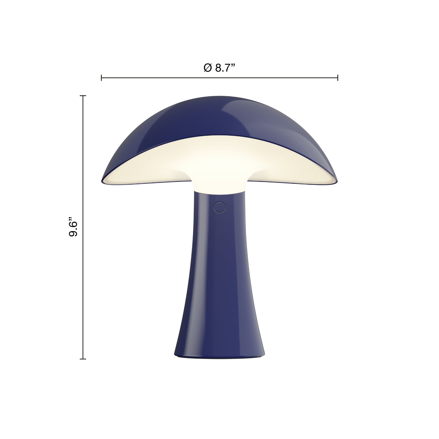 Rumee 220 Portable Lamp Dimensions