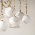 Hand Blown Glass Chandeliier