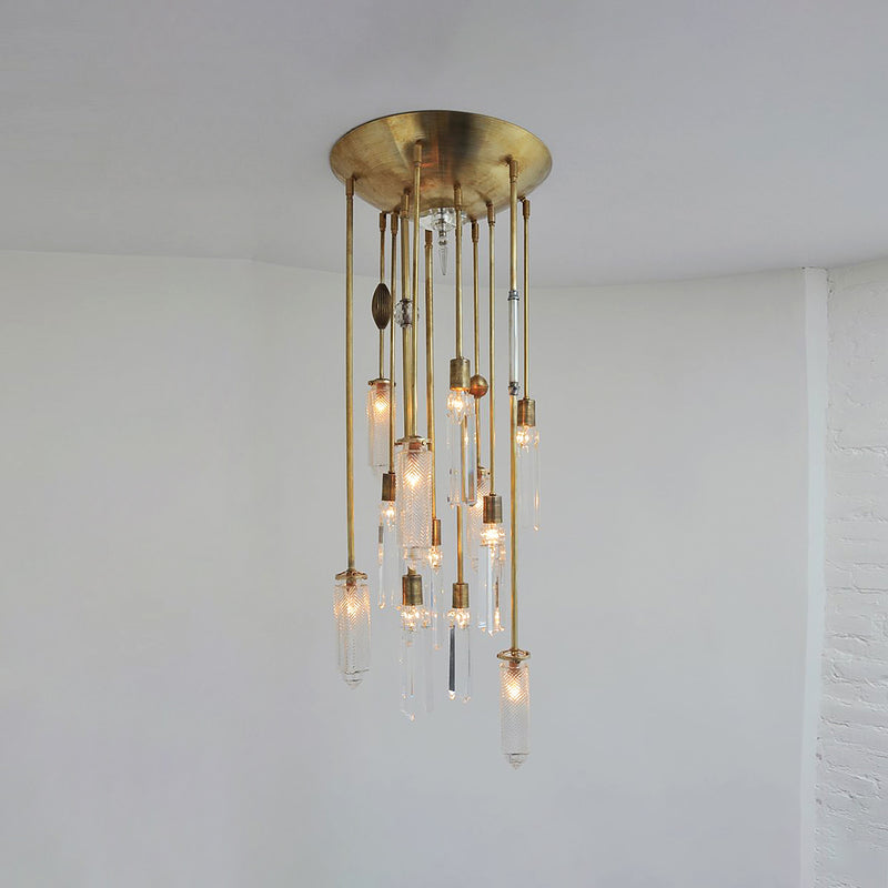 Chrysler Chandelier - Brass - 12 Arm  | DSHOP