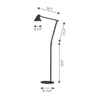 NJP Floor Lamp - Dimensions