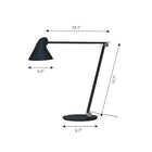 NJP Table Lamp - Dimensions
