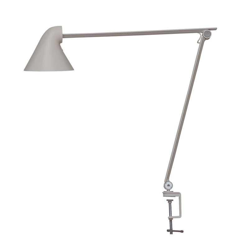 NJP Table Lamp - Clamp Light Grey