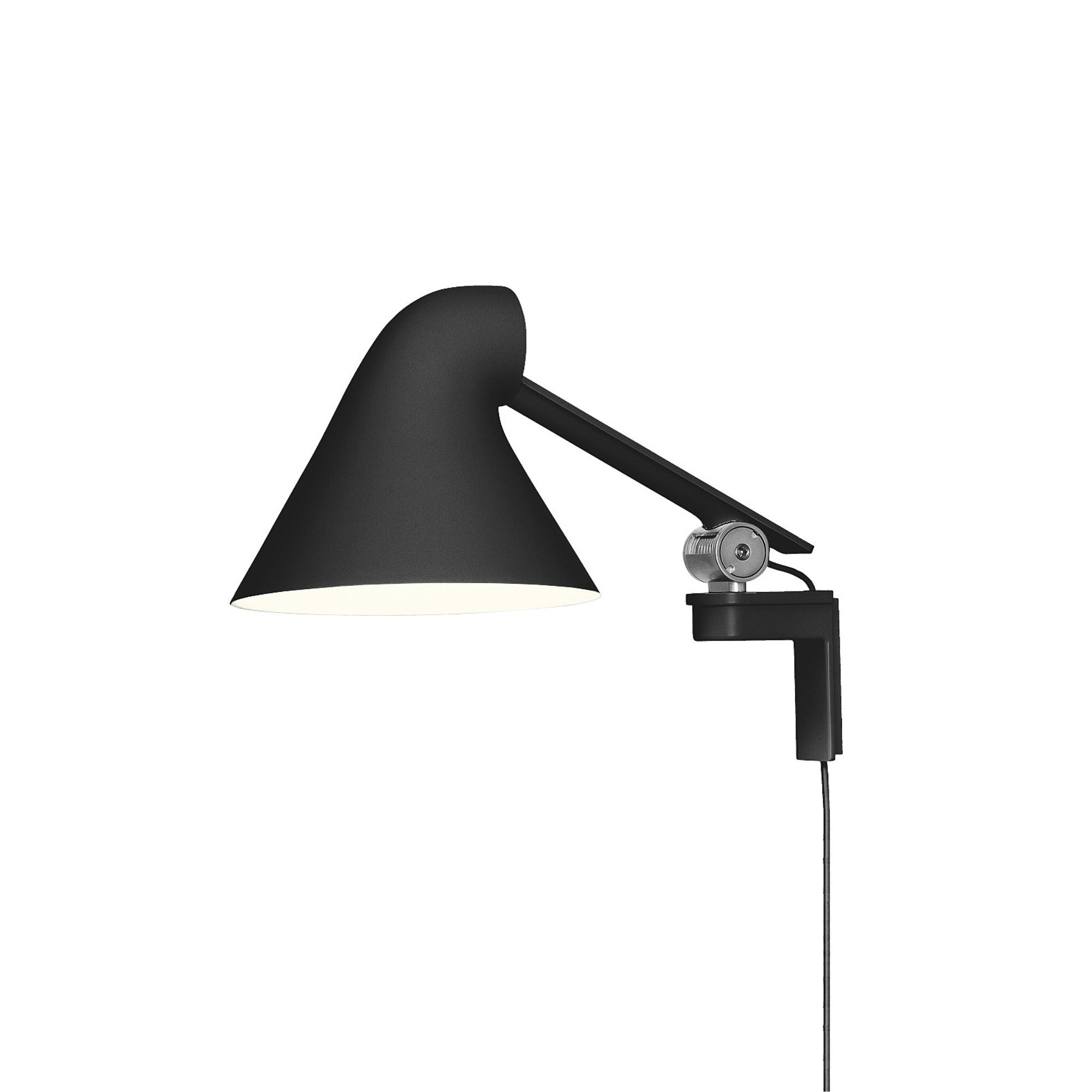 Black NJP Wall Lamp - Short Arm