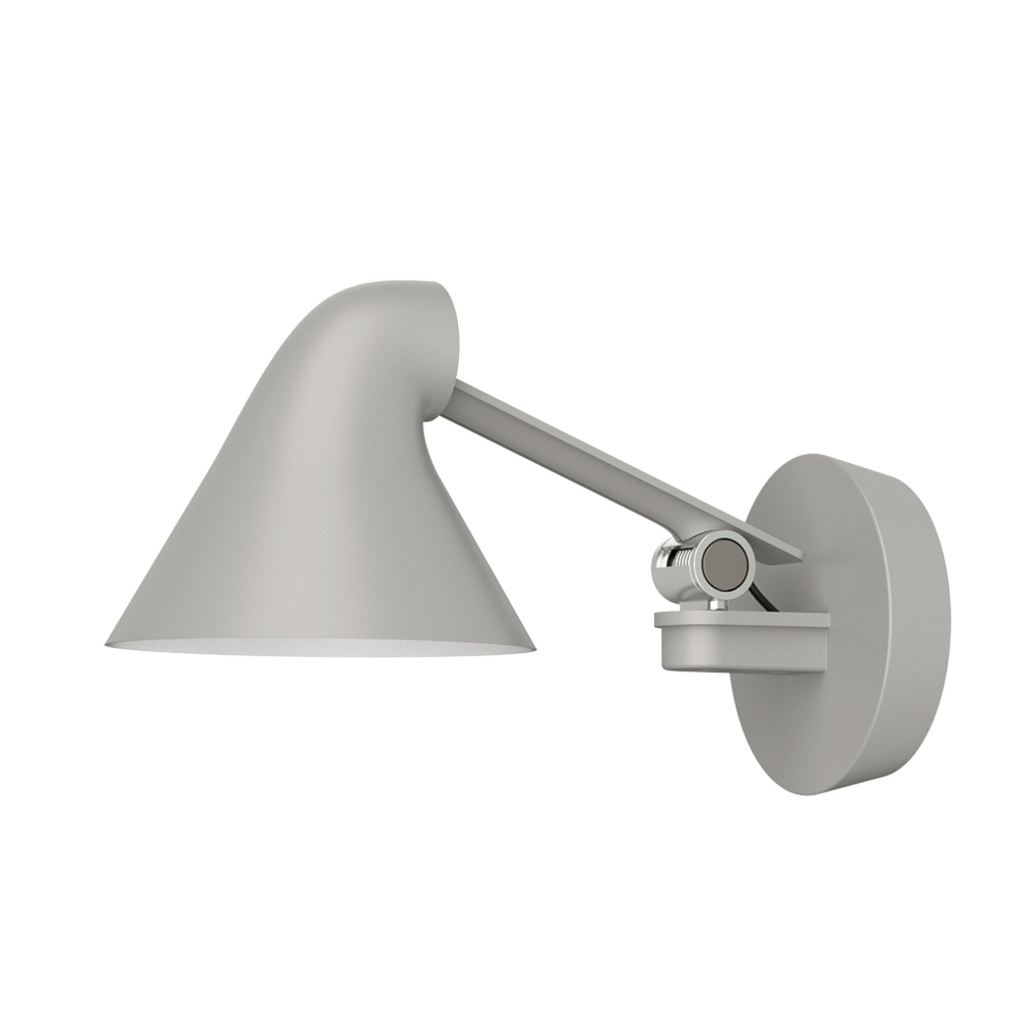 NJP Wall Lamp - Short Arm - Light Grey