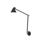  NJP Wall Lamp - Long Arm - Black
