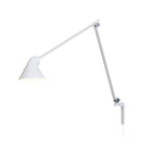  NJP Wall Lamp - Long Arm - White