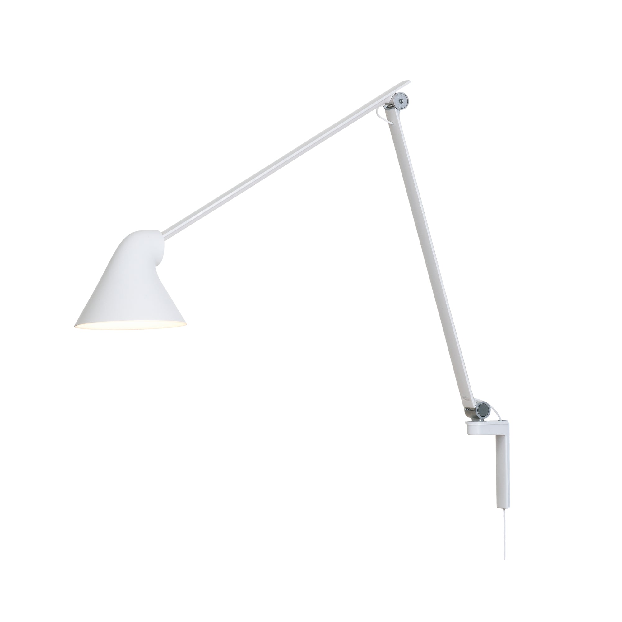  NJP Wall Lamp - Long Arm - White