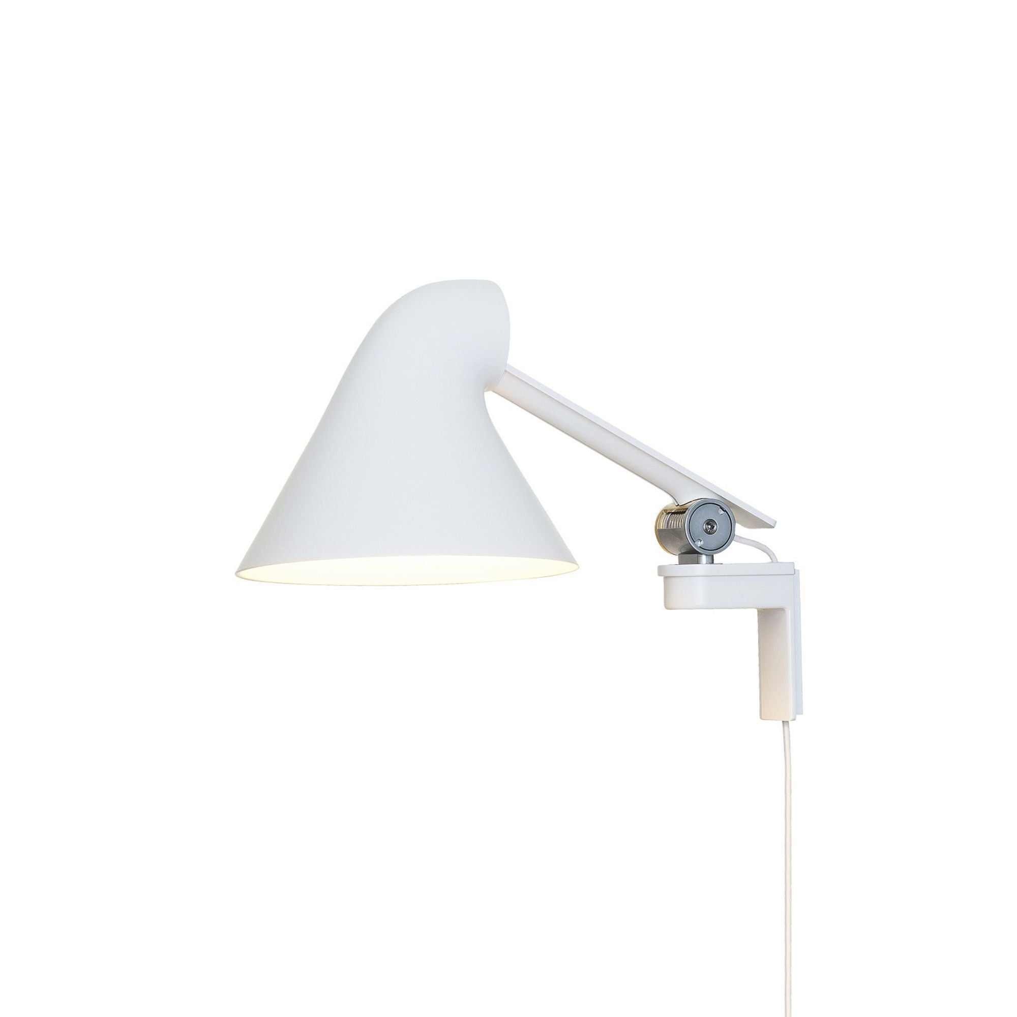 White NJP Wall Lamp - Short Arm