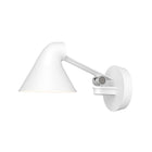 NJP Wall Lamp - Short Arm - White