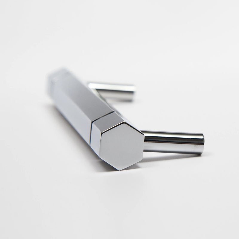 Facet-01 Handle - Polished Chrome