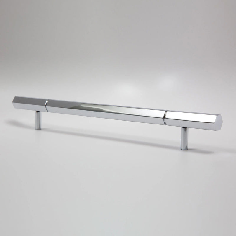 Facet-01L Handle (Long) - Polished Chrome