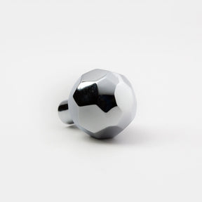 Facet-02 Knob - Polished Chrome