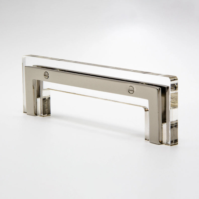 Transparency-01 Handle in Acrylic & Nickel | DSHOP