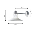 Nyhavn Wall Lamp - Dimensions