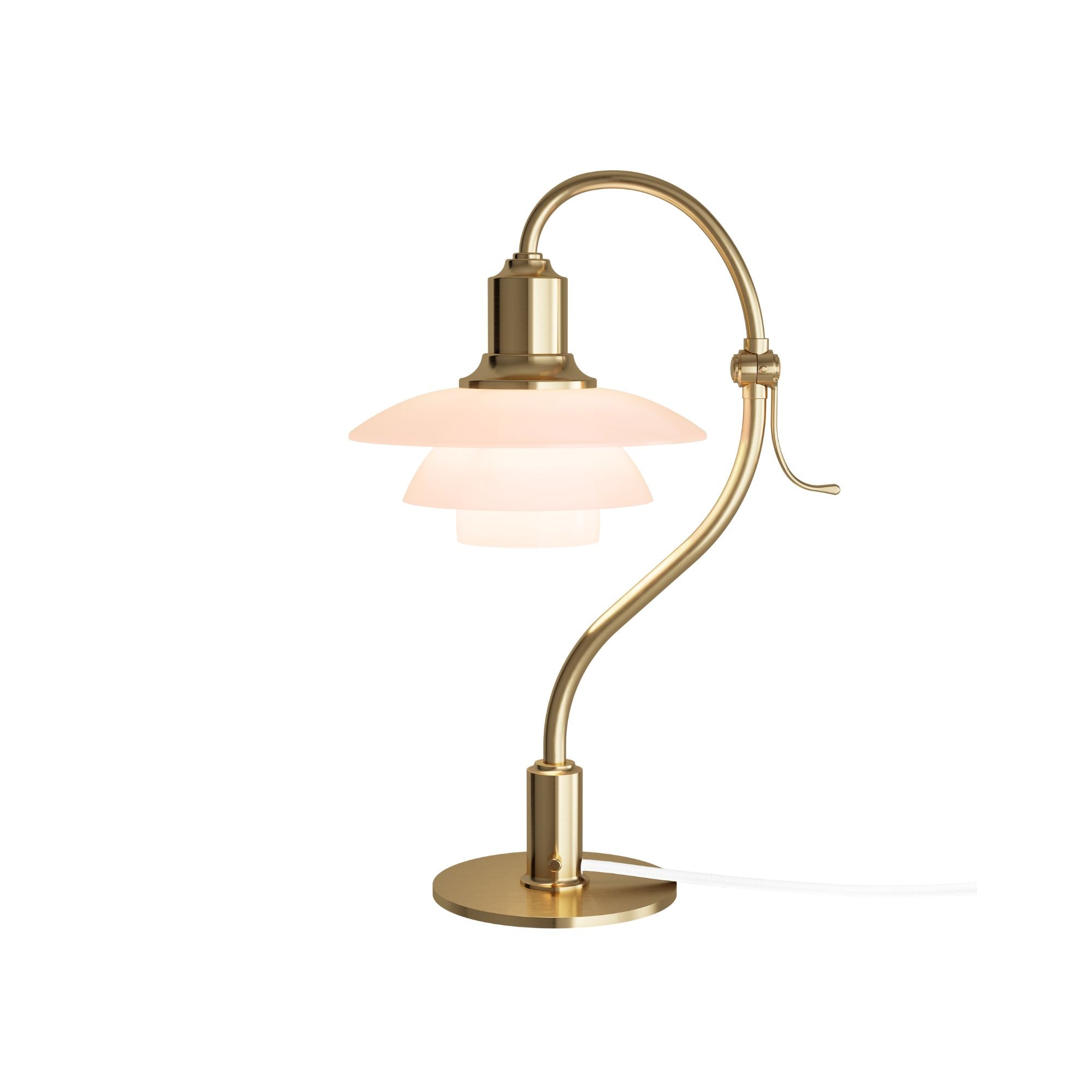 louis poulsen PH2/2 lamp vintage オリジナル PH 2/2 Question Mark Table Lamp - Pale Rose | Louis Poulsen | DSHOP