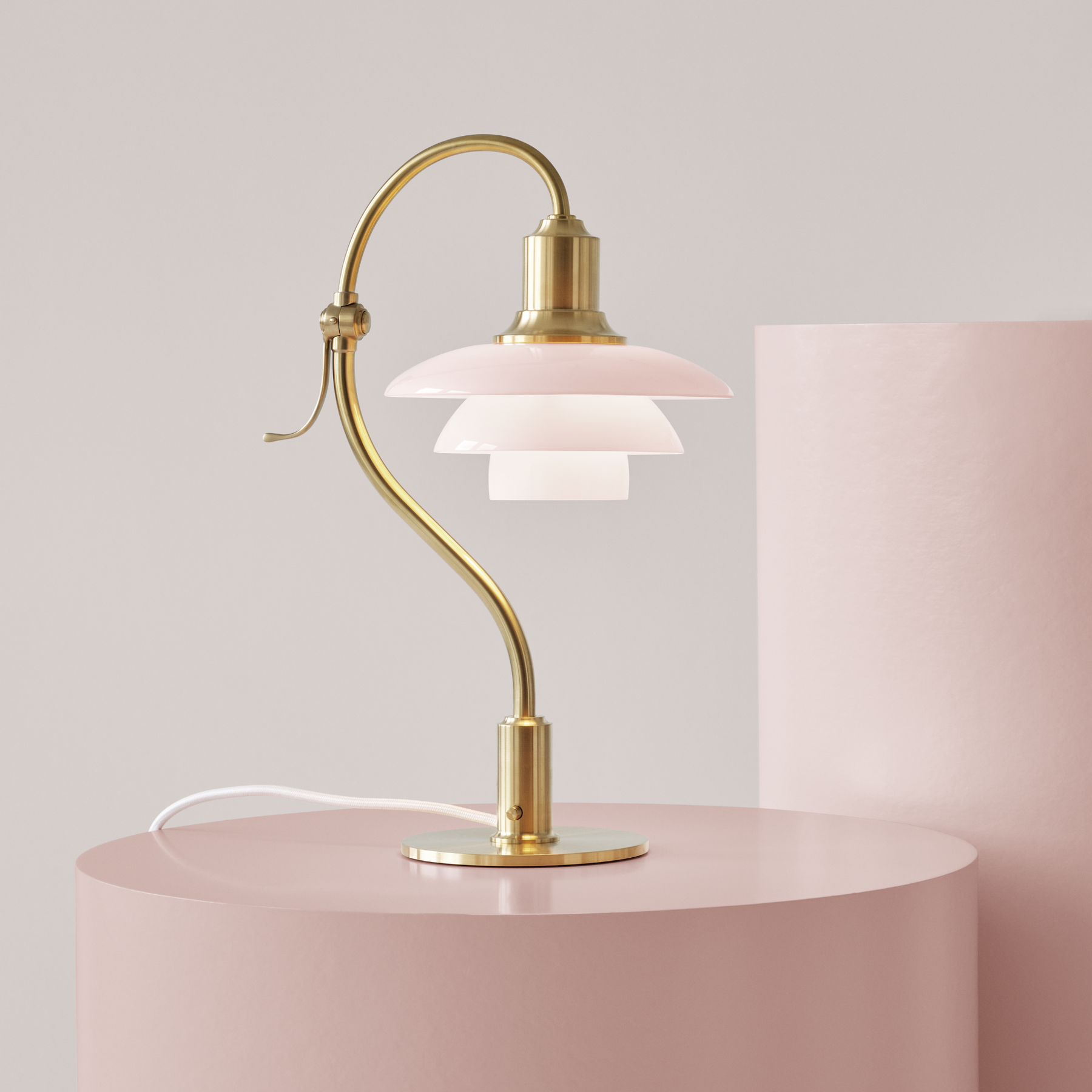 PH 2/2 Question Mark Table Lamp - Pale Rose