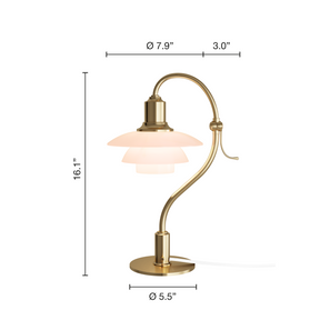 PH 2/2 Question Mark Table Lamp - Pale Rose