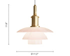Louis Poulsen PH 3/3 Pendant Light 