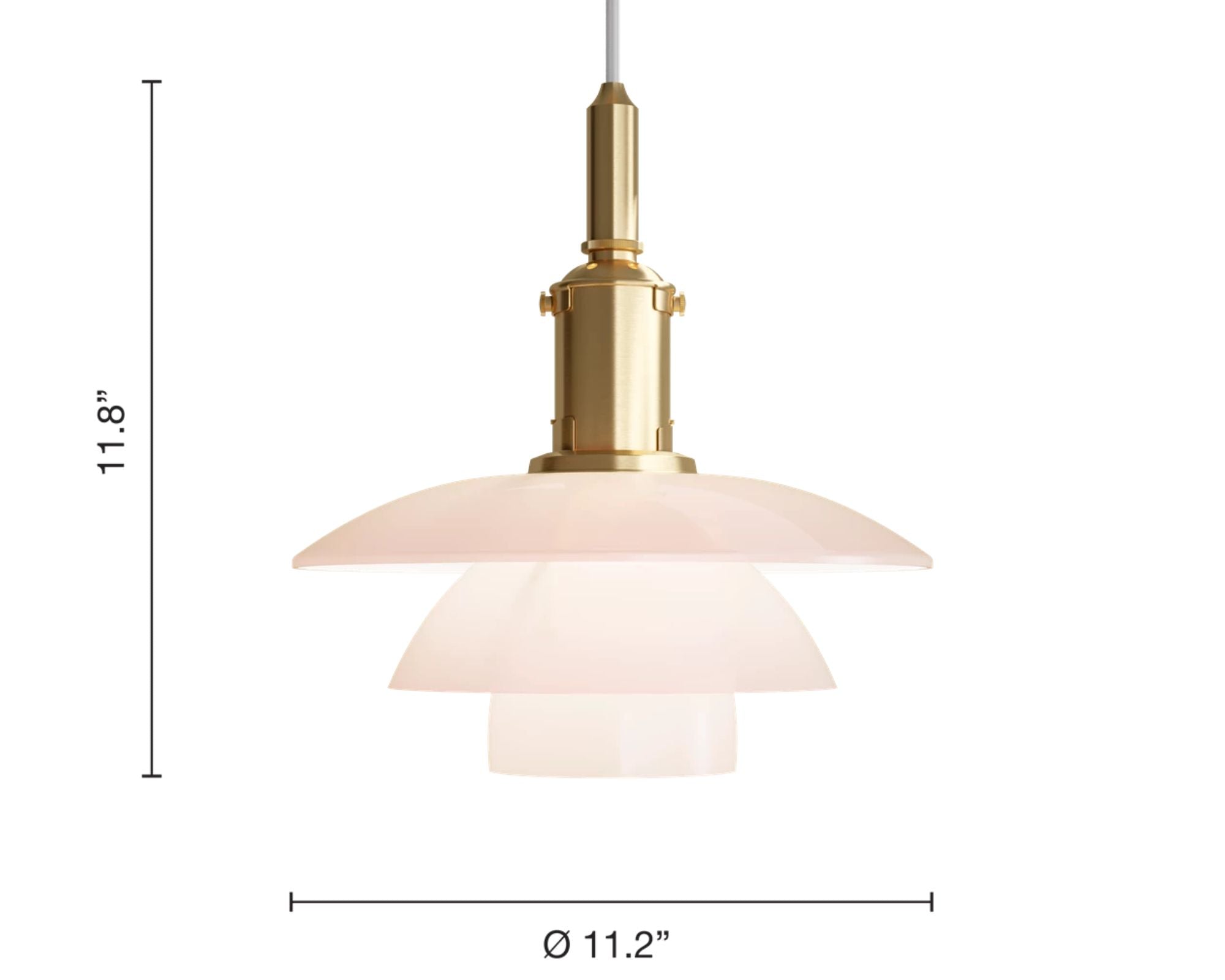 Louis Poulsen PH 3/3 Pendant Light 