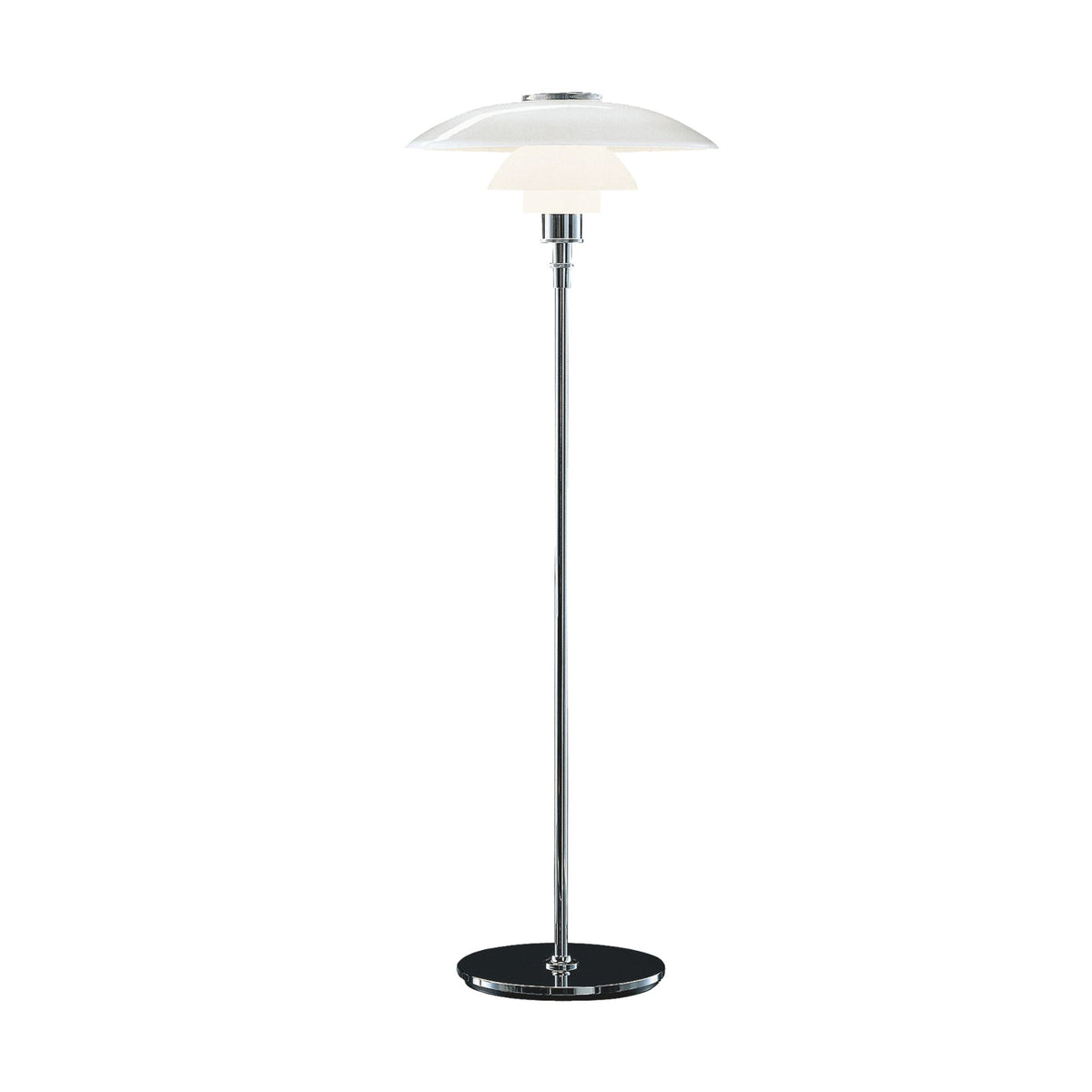 PH 4½-3½ Glass Floor Lamp