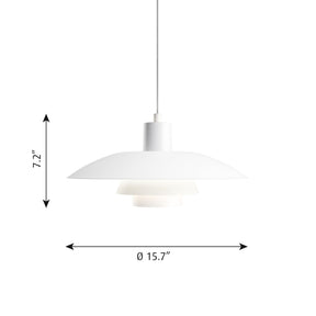PH 4/3 Pendant - Measurements