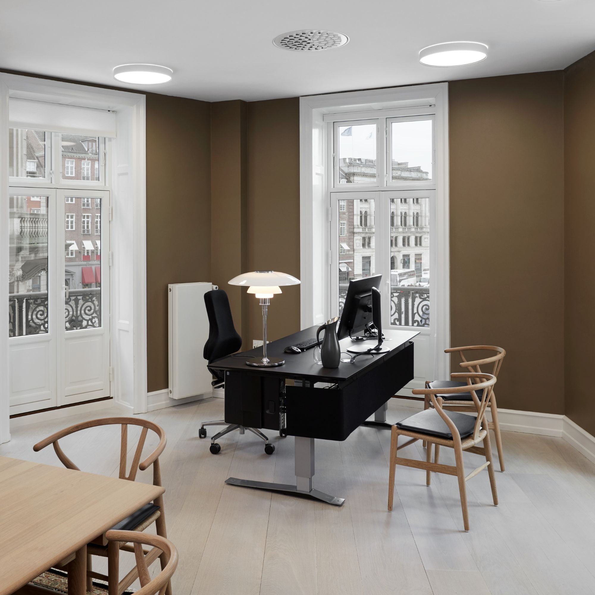 Louis Poulsen PH 4½-3½ Glass Table Lamp 