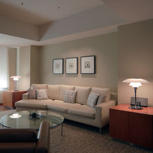 PH 4½-3½ Glass Table Lamp Chrome Poul Henningsen