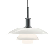 PH 4½-4 Glass Pendant - Chrome