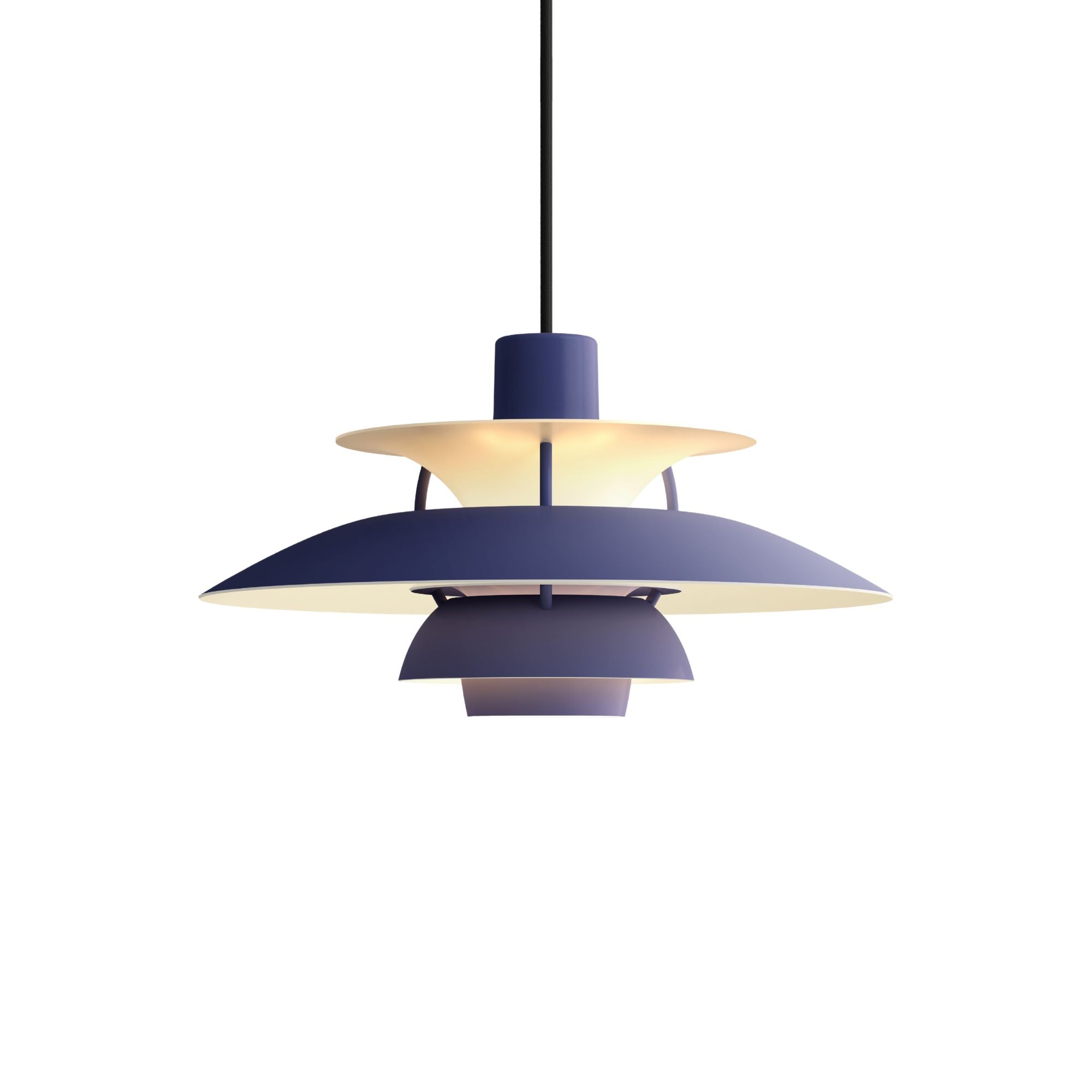 PH 5 Mini Pendant - Monochrome Dusty Indigo