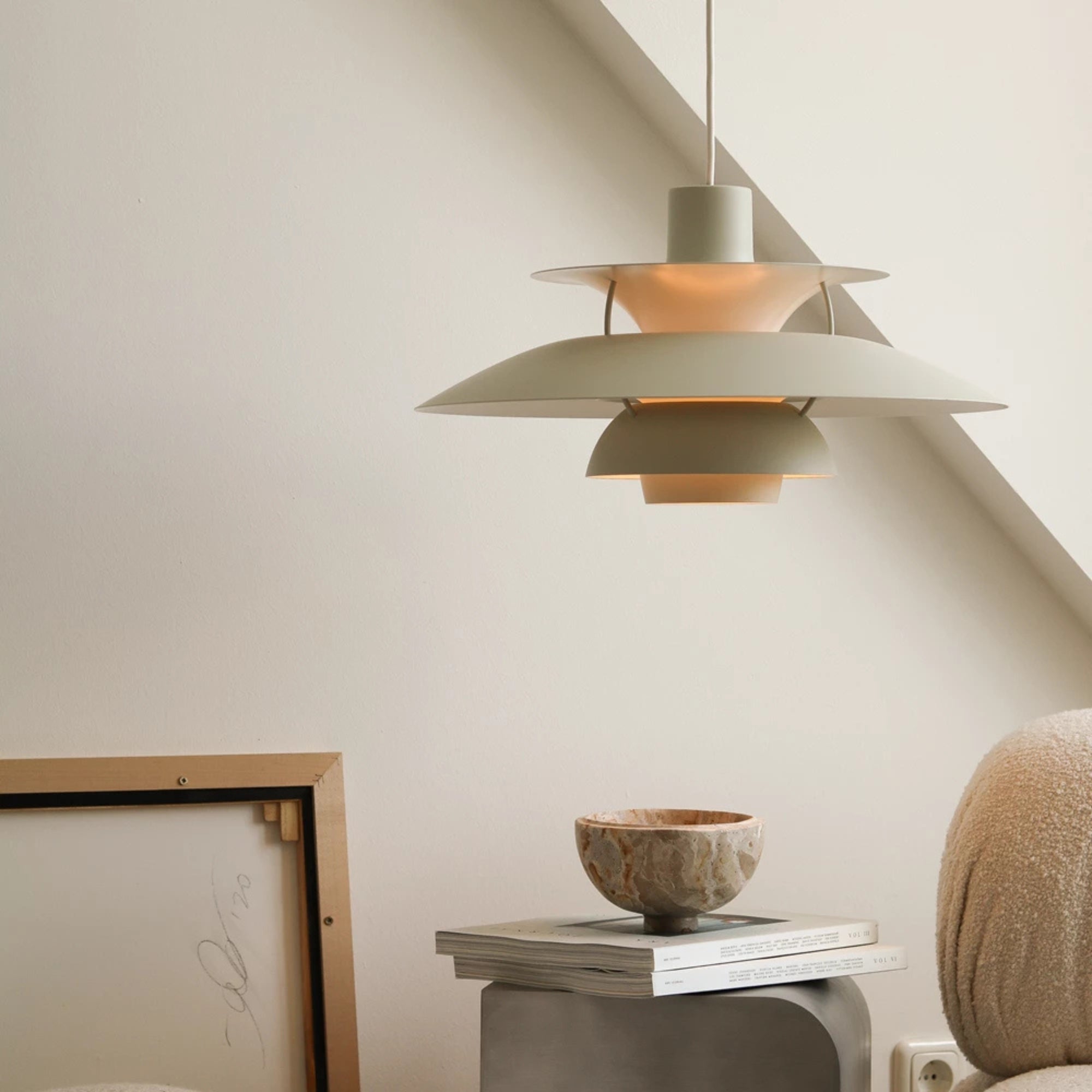 PH 5 Pendant - Poul Henningsen - Pale Pewter