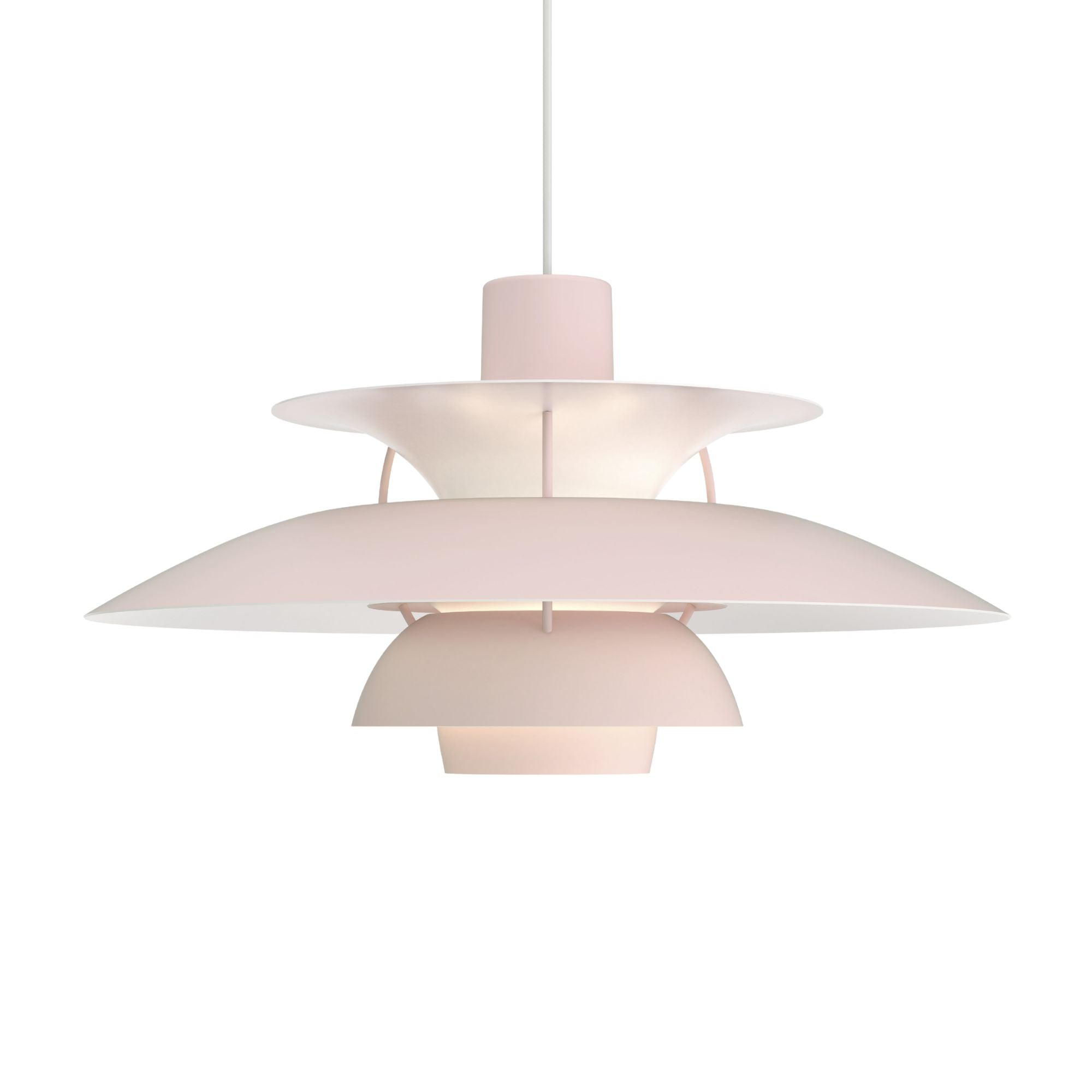 PH 5 Pendant - Monochrome Pale Rose