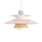 PH 5 Pendant - Pastels Blue Rose Peach