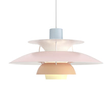 PH 5 Pendant - Pastels Blue Rose Peach